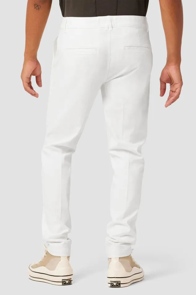 Pants Men Hudson Jeans Classic Slim Straight Chino White Pants Men Hudson Jeans Classic Slim Straight Chino White