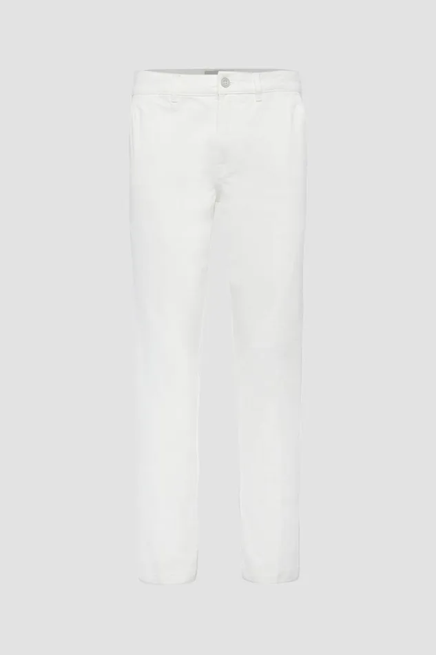 Pants Men Hudson Jeans Classic Slim Straight Chino White Pants Men Hudson Jeans Classic Slim Straight Chino White