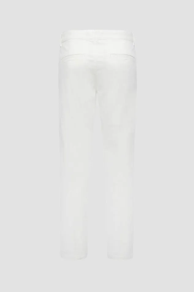 Pants Men Hudson Jeans Classic Slim Straight Chino White Pants Men Hudson Jeans Classic Slim Straight Chino White