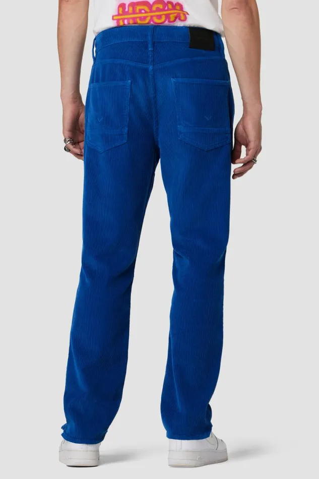 Pants Men Hudson Jeans Reese Straight Leg Corduroy Pant 32034 Inseam Cobalt Blue Pants Men Hudson Jeans Reese Straight Leg Corduroy Pant 32034 Inseam Cobalt Blue