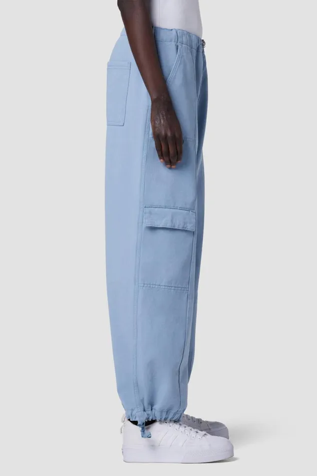 Pants Women Hudson Jeans Drawstring Parachute Pant Ashley Blue Pants Women Hudson Jeans Drawstring Parachute Pant Ashley Blue