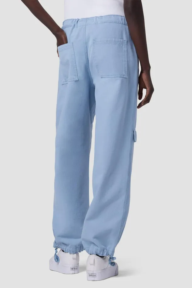 Pants Women Hudson Jeans Drawstring Parachute Pant Ashley Blue Pants Women Hudson Jeans Drawstring Parachute Pant Ashley Blue