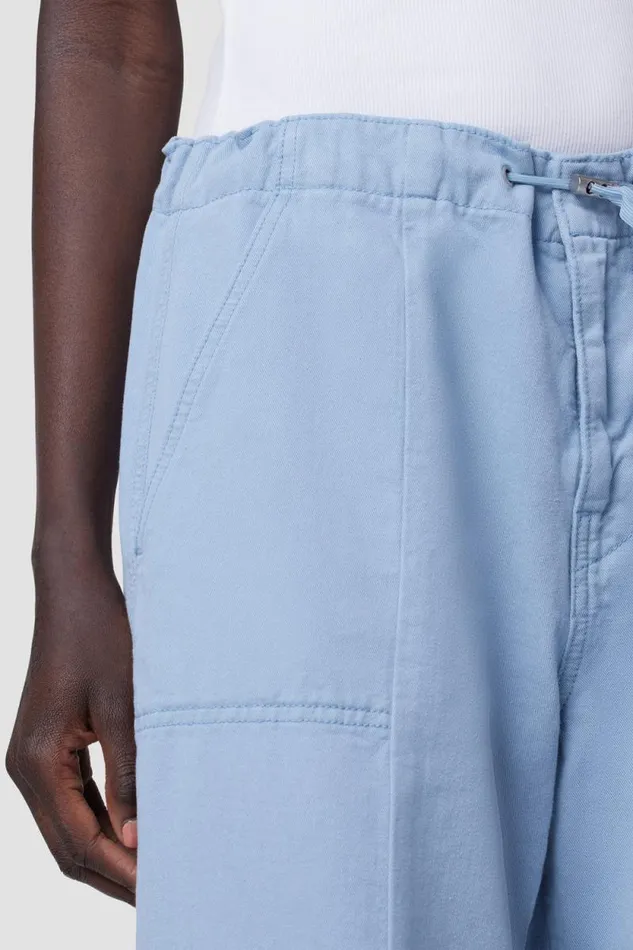 Pants Women Hudson Jeans Drawstring Parachute Pant Ashley Blue Pants Women Hudson Jeans Drawstring Parachute Pant Ashley Blue