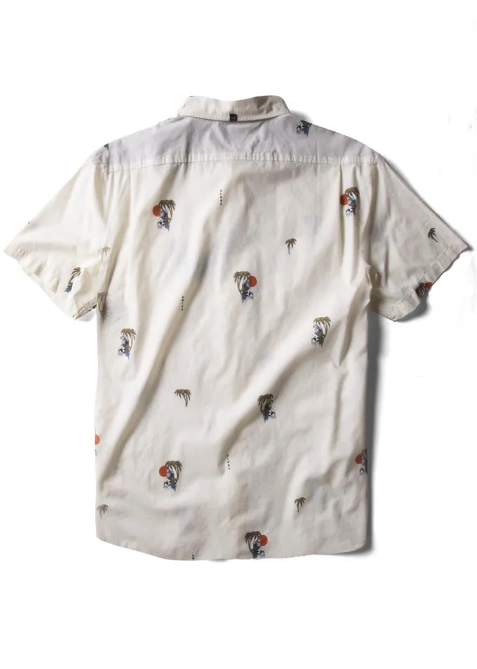 Parrodise Eco Ss Shirt Dune Men Vissla Shirts and Flannels