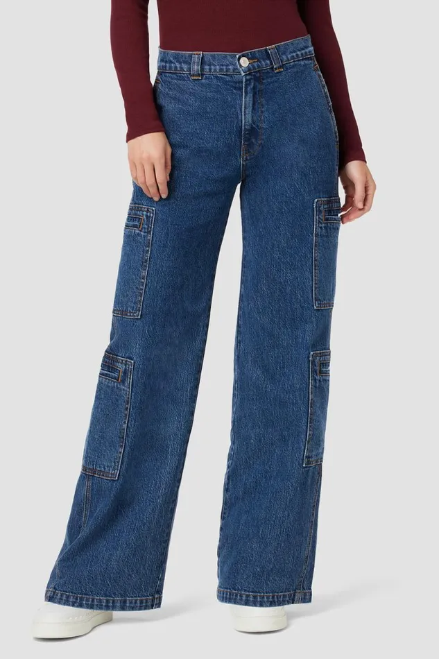 Petite Inseams Women Hudson Jeans HighRise Welt Pocket Cargo Petite Pant Wonderland Petite Inseams Women Hudson Jeans HighRise Welt Pocket Cargo Petite Pant Wonderland