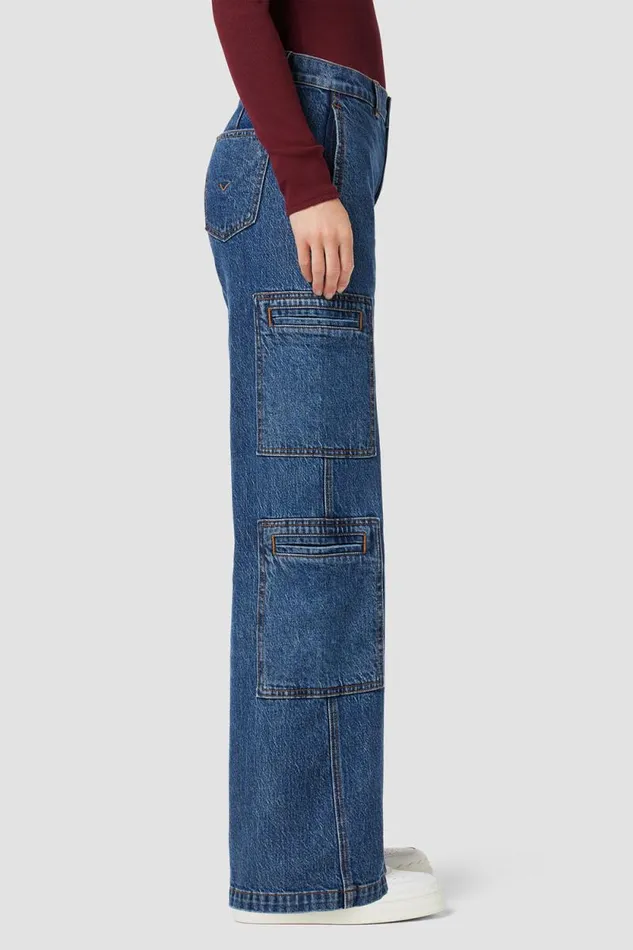 Petite Inseams Women Hudson Jeans HighRise Welt Pocket Cargo Petite Pant Wonderland Petite Inseams Women Hudson Jeans HighRise Welt Pocket Cargo Petite Pant Wonderland