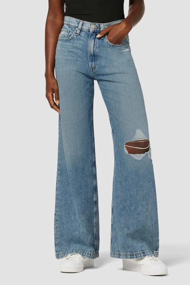 Petite Inseams Women Hudson Jeans Jodie HighRise Loose Wide Leg Petite Jean Thunder Destructed Petite Inseams Women Hudson Jeans Jodie HighRise Loose Wide Leg Petite Jean Thunder Destructed