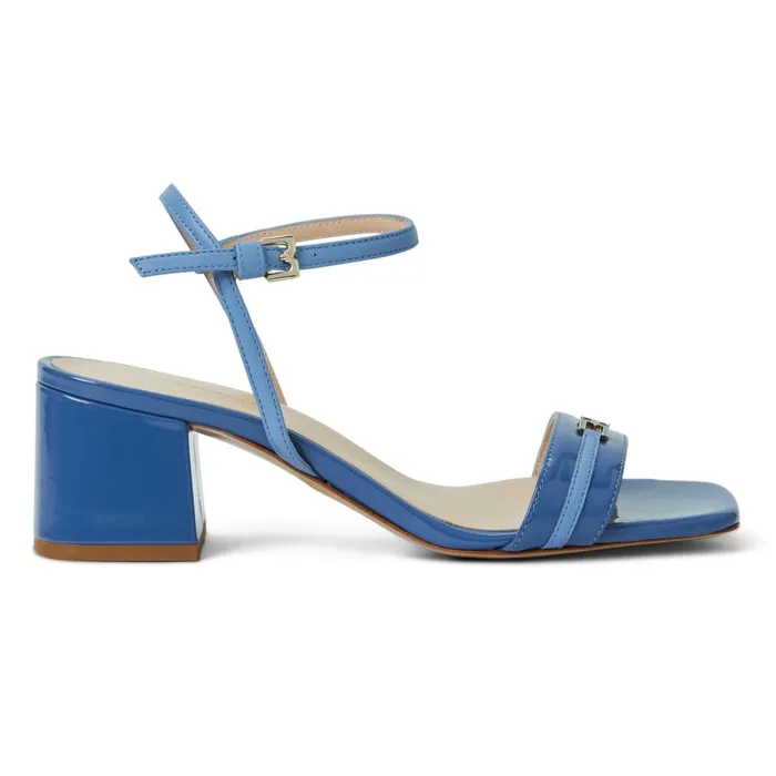 PHOEBE Sandal BLUE PATENT Women Bruno Magli Heels