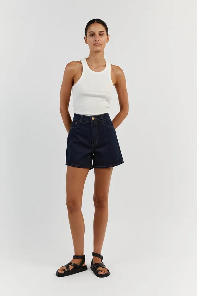 PIPER INDIGO DENIM SHORT Women DISSH Shorts