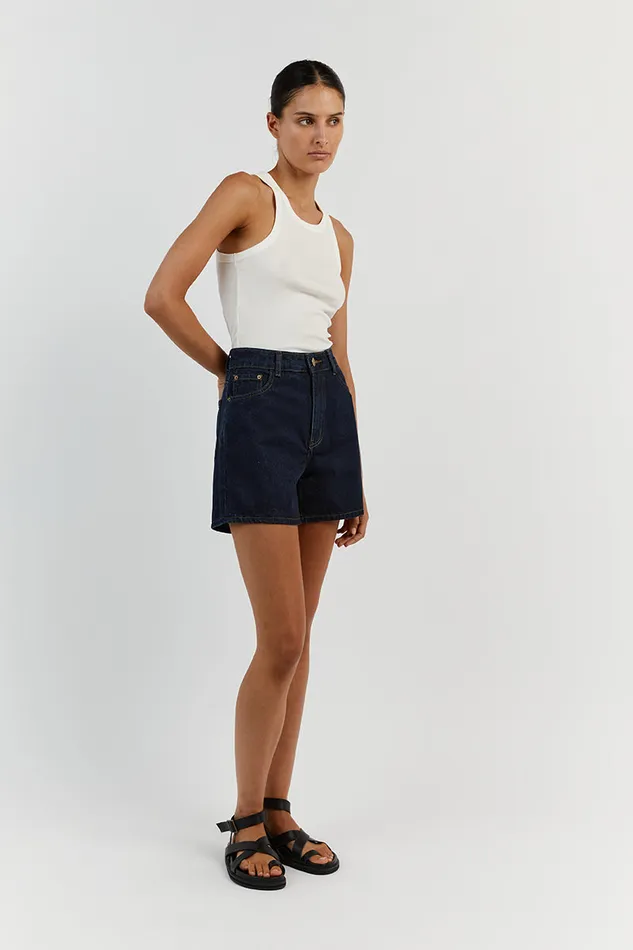 PIPER INDIGO DENIM SHORT Women DISSH Shorts
