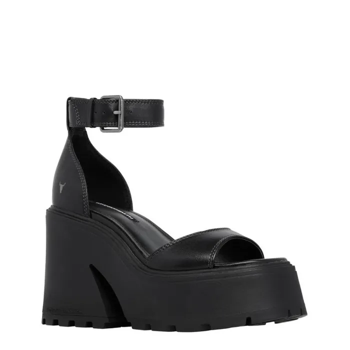 Platforms Women Windsor Smith FLAWS BLACK PLATFORM HEELS Platforms Women Windsor Smith FLAWS BLACK PLATFORM HEELS