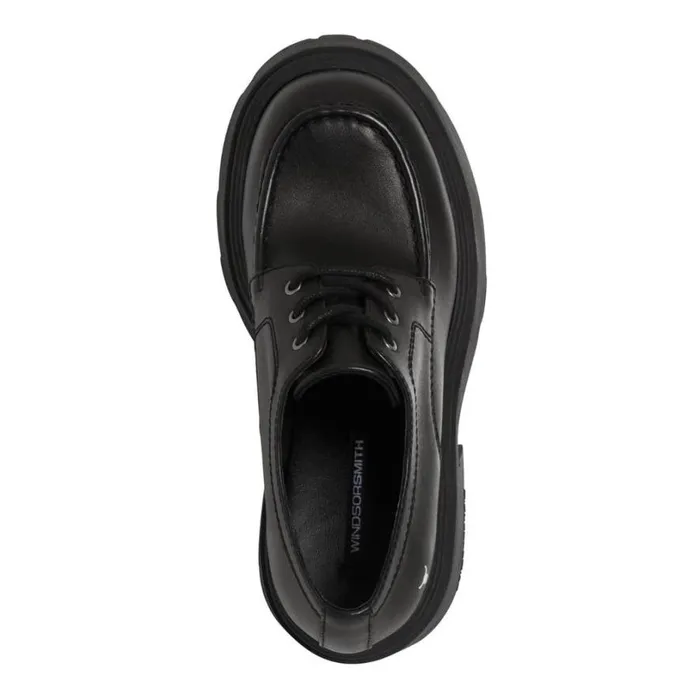 Platforms Women Windsor Smith STARCROSSED BLACK LEATHER PLATFORM SHOES Platforms Women Windsor Smith STARCROSSED BLACK LEATHER PLATFORM SHOES