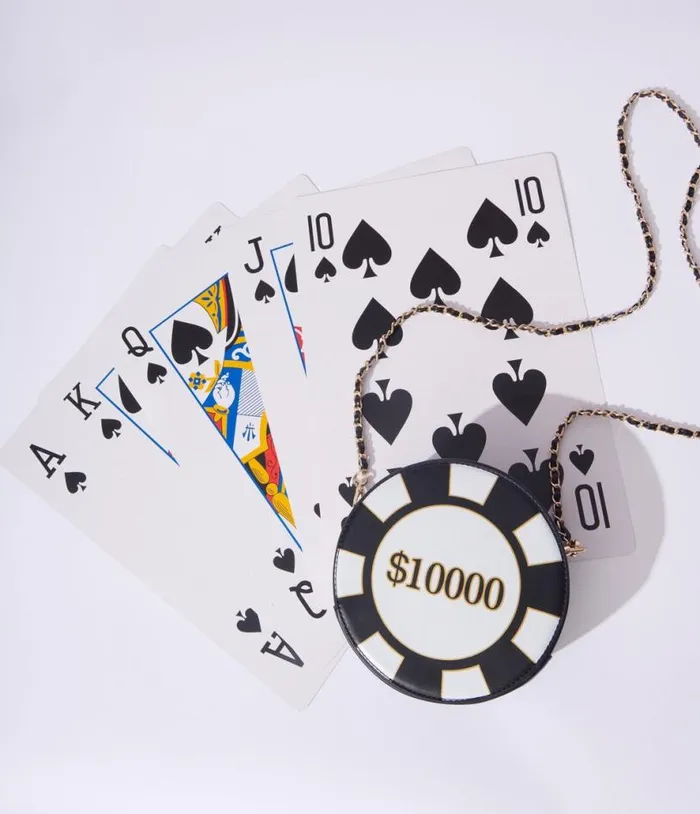 Poker Chip Crossbody Bag Accessories Unique Vintage Novelty Bags