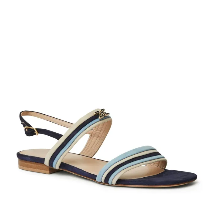 PORTIA Sandal NAVYBLUESAND SUEDE Women Bruno Magli Sandals and Slides