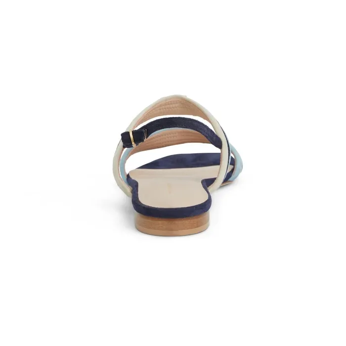 PORTIA Sandal NAVYBLUESAND SUEDE Women Bruno Magli Sandals and Slides