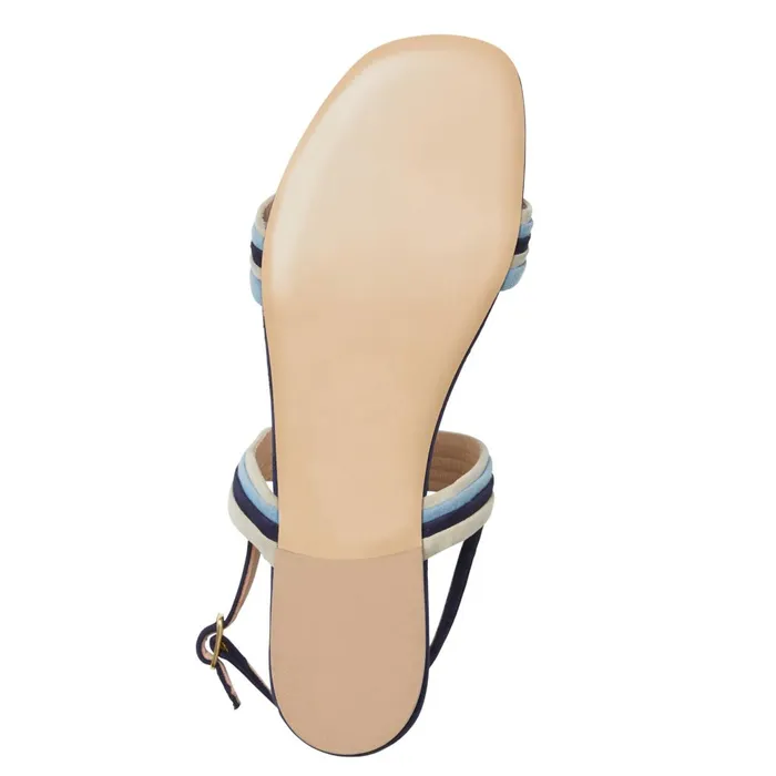 PORTIA Sandal NAVYBLUESAND SUEDE Women Bruno Magli Sandals and Slides