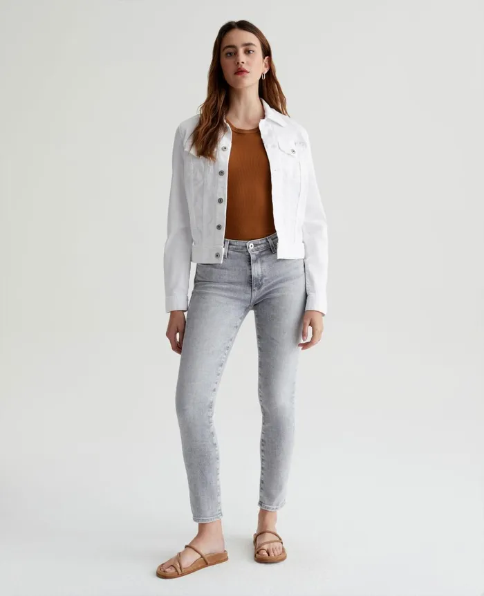 Prima Ankle Overcast Moonwash Women AG Jeans Denim