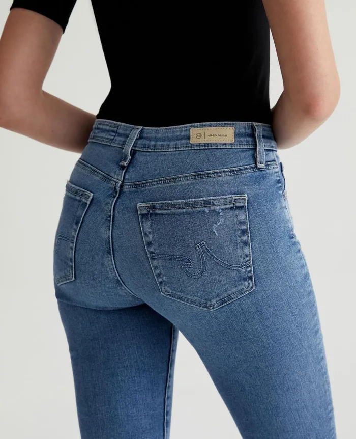 Prima Crop 18 Years Lakefront Women AG Jeans Denim Prima Crop 18 Years Lakefront Women AG Jeans Denim