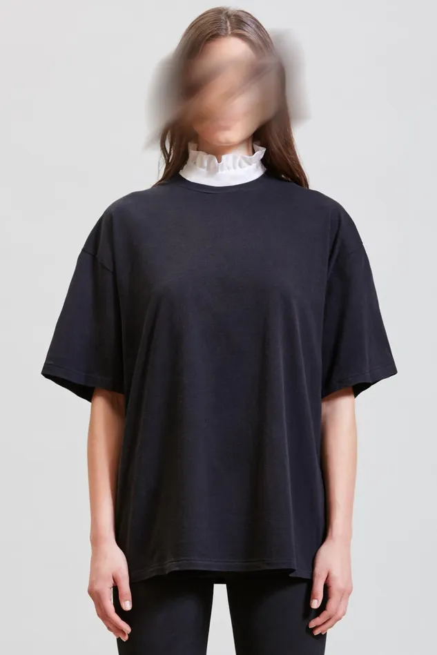 R13 TShirts Women Oversized Tshirt With Bib