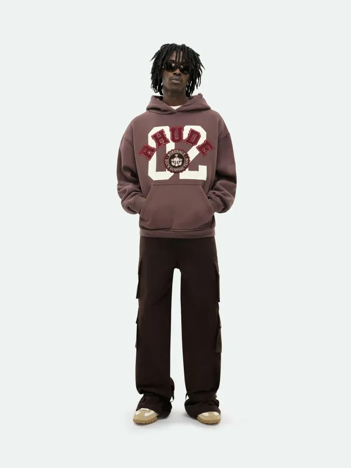 RHUDE CHENILLE HUNTING CLUB HOODIE Men Rhude Sweatshirts