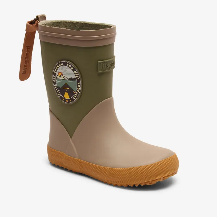Rubber boots fashion II green Green bisgaardshoes BABY