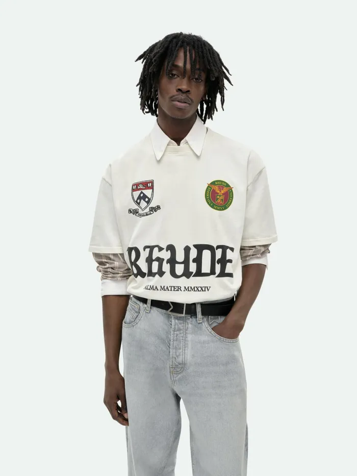 RUNWAY SCRIPT TEE Men Rhude Tees