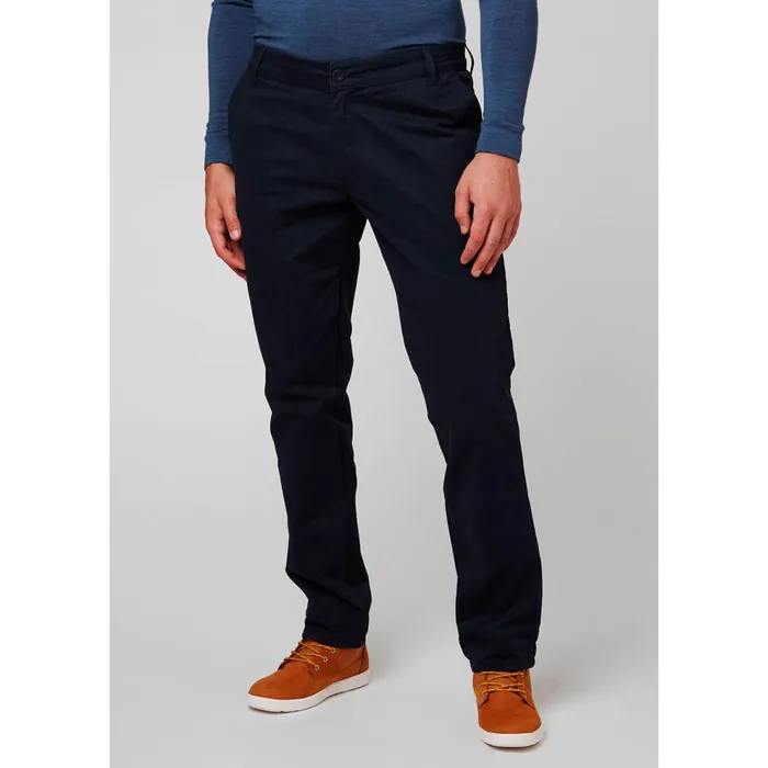 Sailing Pants Men Helly Hansen CREW CHINOS 597 Navy