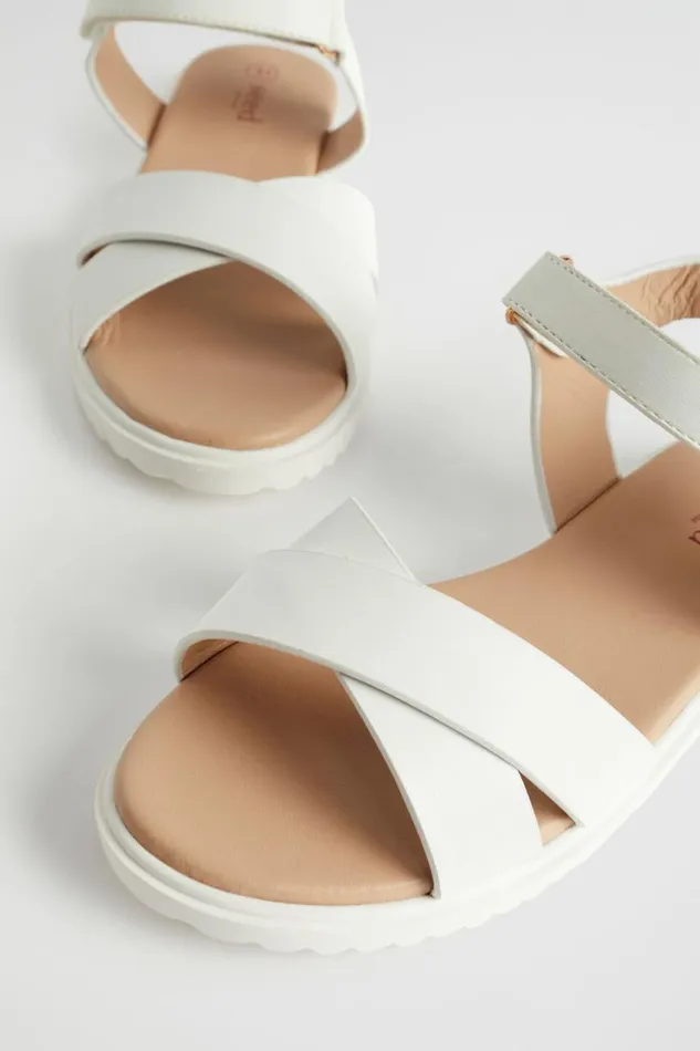 Sandals and Slides Girl Seed Heritage Summer Sandal White