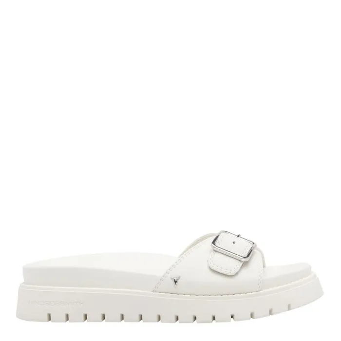 Sandals Women Windsor Smith MOMENT SNOW LEATHER SANDALS