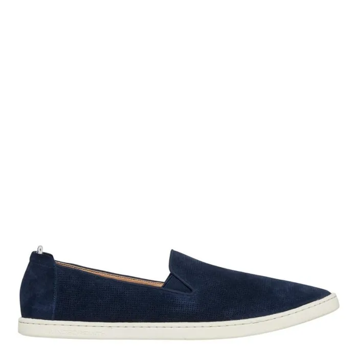 Shoes Men Windsor Smith SCOTT NAVY SUEDE SHOES