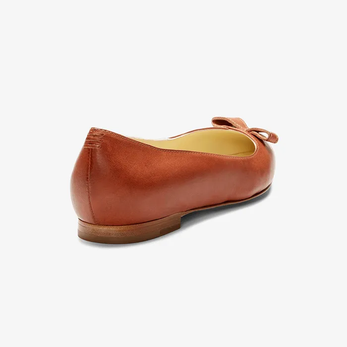 Shoes Women The Sarah Flint Natalie Flat Saddle Vachetta M M LaFleur