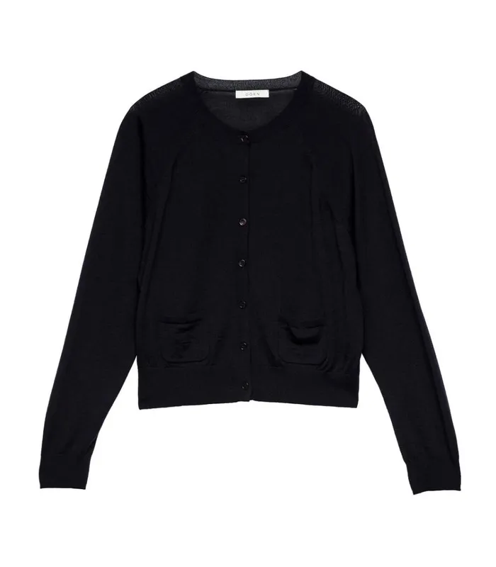 Shop CELINE CARDIGAN Dark Navy DEN Knitwear
