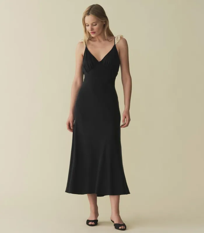 Shop CLAIRE DRESS Black DEN Dresses