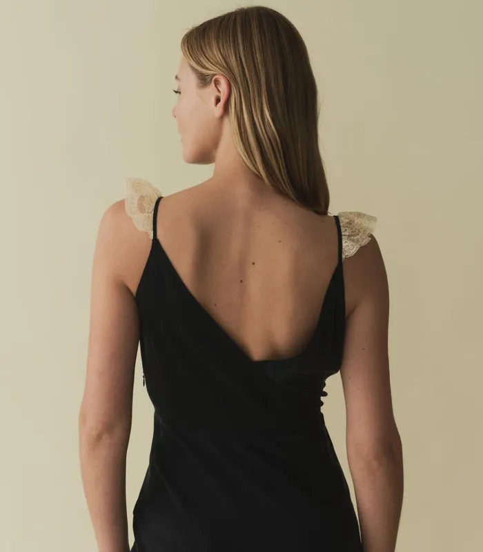 Shop CLAIRE DRESS Black DEN Dresses