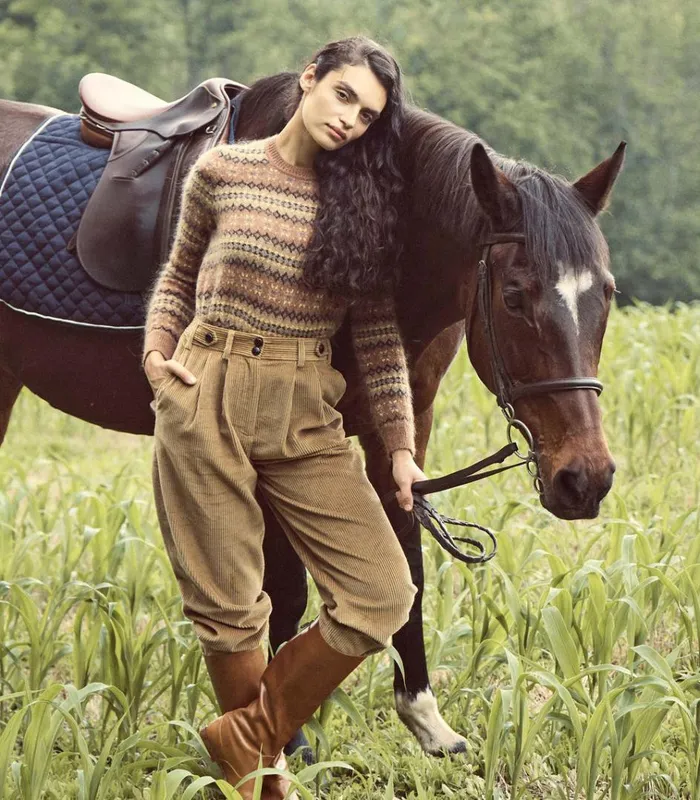 Shop FRAN SWEATER Galway Fair Isle DEN Knitwear