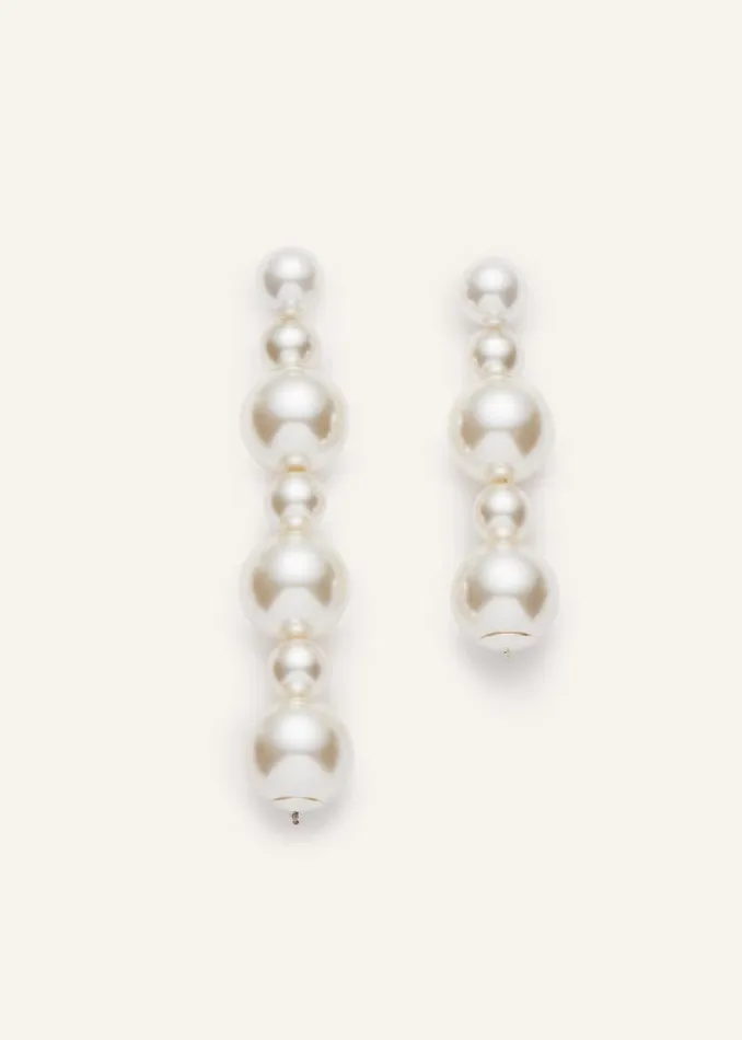 Shop Magda Butrym Jewelry Chunky Assorted Pearl Drop Earrings