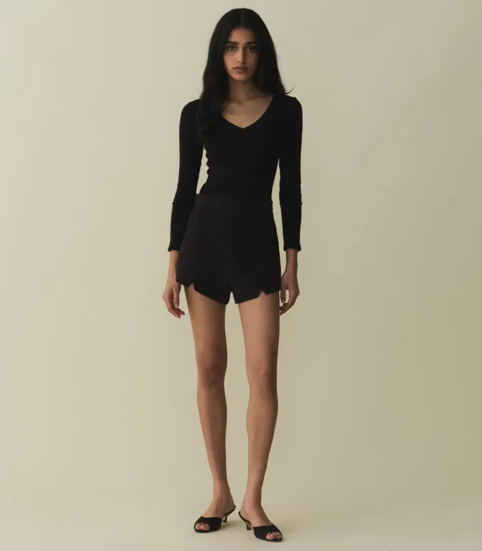 Shop MAVEN SHORT Black DEN Pants and Shorts