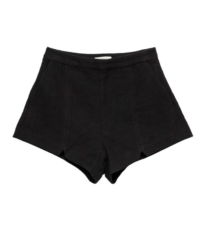 Shop MAVEN SHORT Black DEN Pants and Shorts