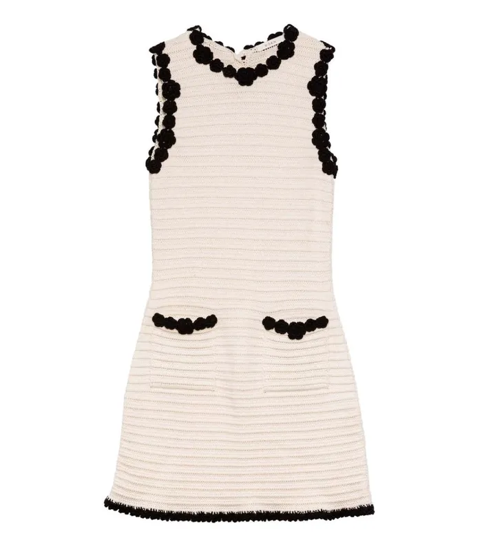Shop MILLICENT DRESS Cream DEN Dresses