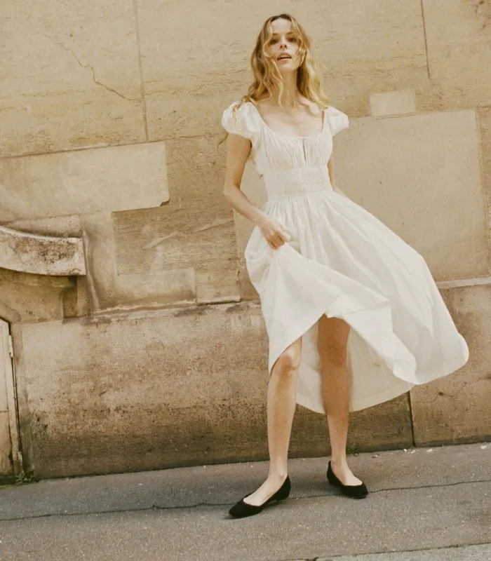 Shop QUINN DRESS Salt DEN Dresses