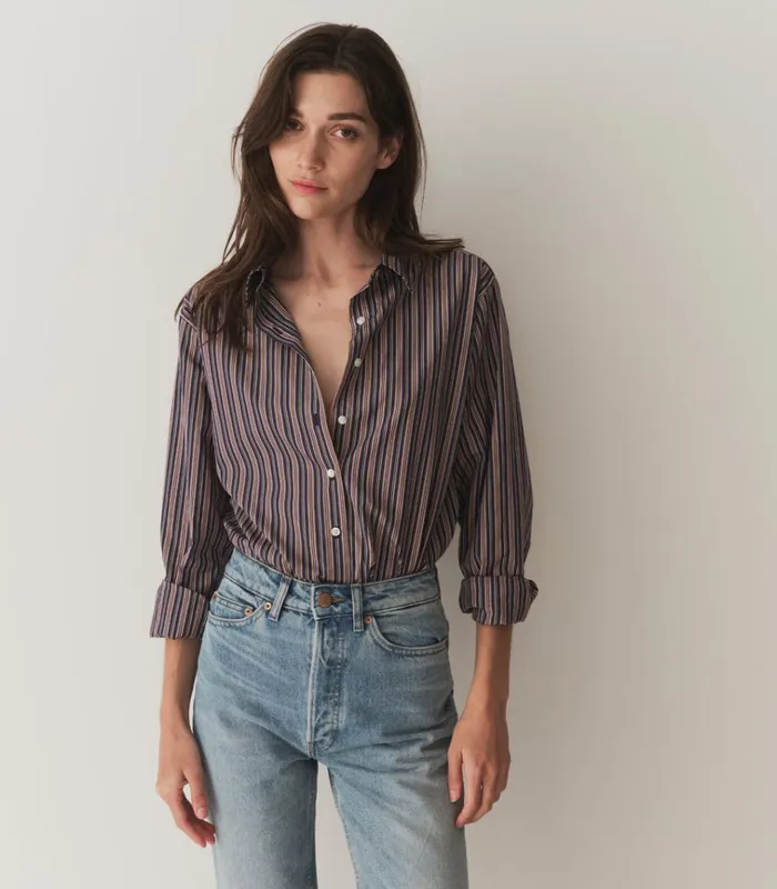 Shop REMIS TOP San Marino Stripe DEN Tops