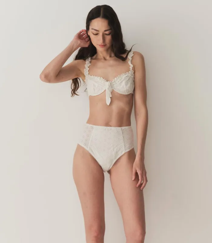 Shop SEASIDE BIKINI TOP Salt DEN Swimwear