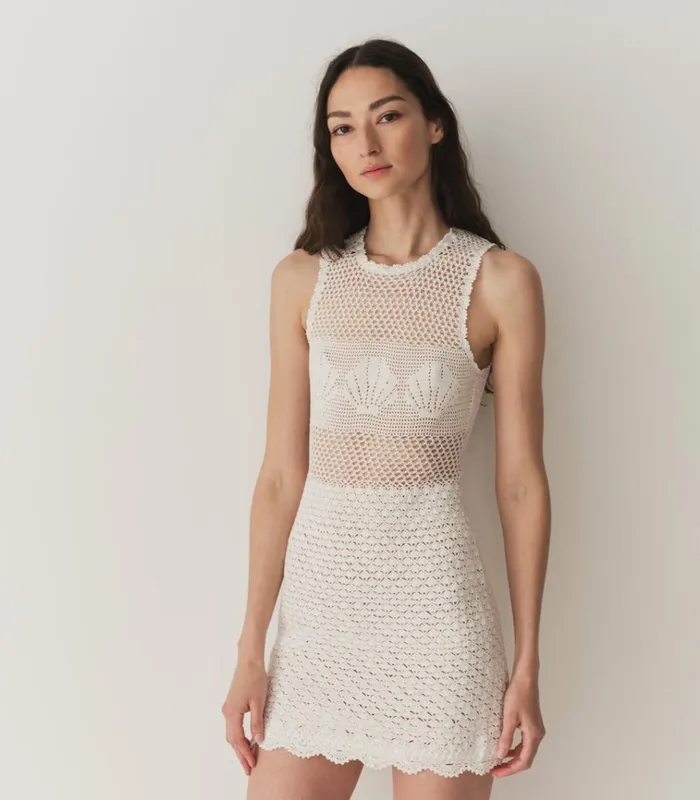 Shop TESSA DRESS Pearl DEN Dresses