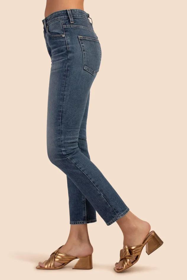 SHOP Trina Turk ALL BOTTOMS AG VINTAGE WASH ALEXXIS SLIMSTRAIGHT ANKLE JEAN