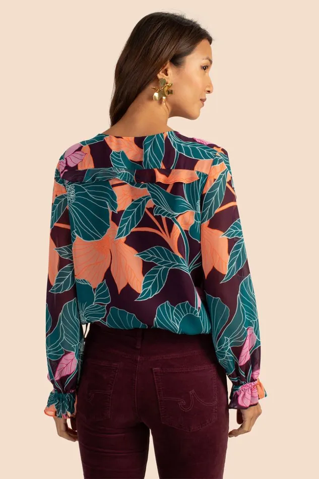 SHOP Trina Turk ALL TOPS OWL TOP