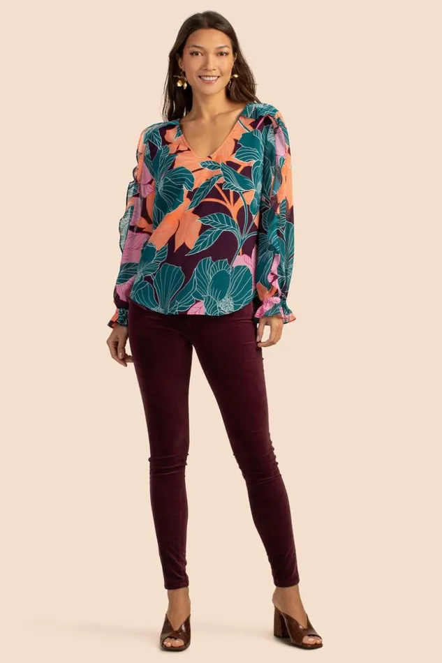 SHOP Trina Turk ALL TOPS OWL TOP