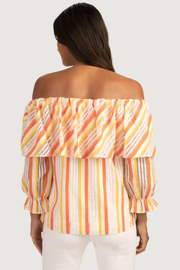 SHOP Trina Turk ALL TOPS SOLACE TOP