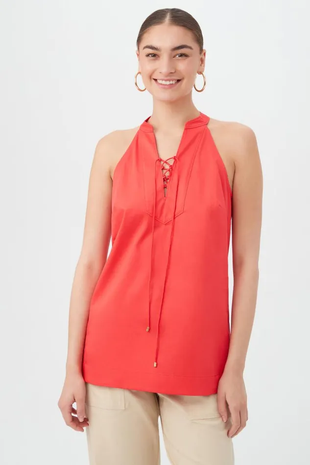 SHOP Trina Turk ALL TOPS SOLITARIO TOP