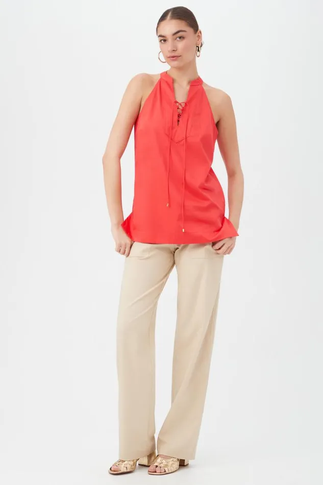 SHOP Trina Turk ALL TOPS SOLITARIO TOP