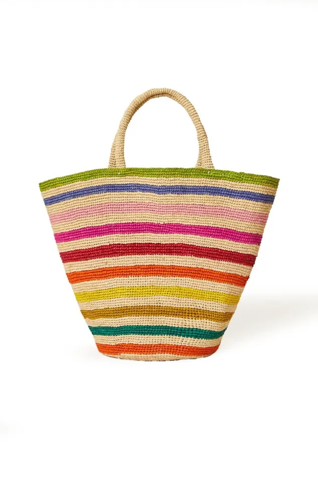 SHOP Trina Turk HANDBAGS BTB MARISOL STRIPED TOTE